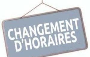 Entraînements du samedi 17 novembre 2018 décalés