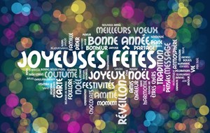 Bonnes Fêtes de fin d'année 2018