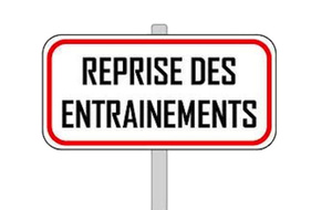 Reprise des entraînements en septembre 2019