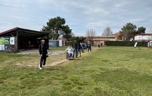 Les entraînements continuent au stade Claude PITOU