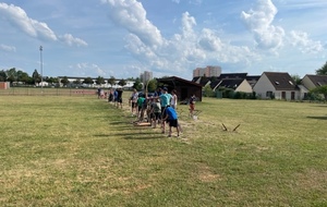 Entraînements extérieurs au stade Claude PITOU