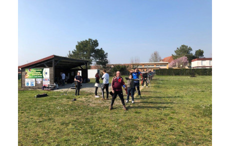 Premiers entraînements extérieurs 