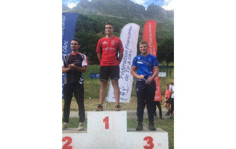 Teddy aux Championnats de France de tirs en Campagne