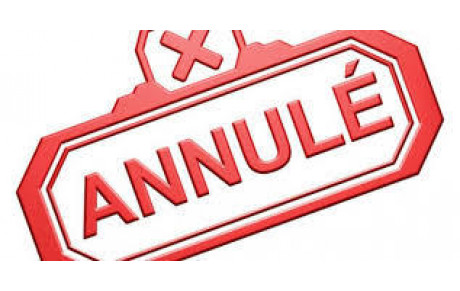 ANNULATION JOURNEE TIR A L ARC AU FEMININ ET DES ENTRAÎNEMENTS