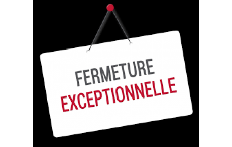 Fermeture des stuctures cause COVID19