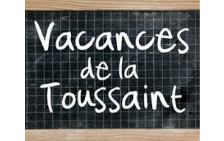 Entraînements pendant les vacances de la Toussaint
