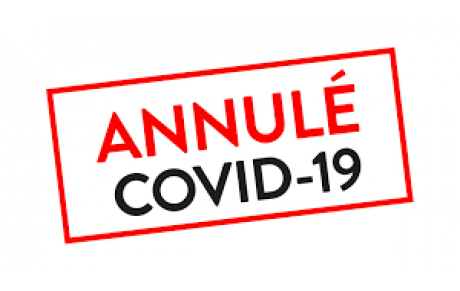 Annulation compétition salle cause COVID