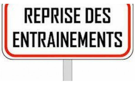 Reprise des entraînements salle pour les mineurs le mercredi 6 Janvier 2021 de 17h à 19 heures au gymnase Romain Rolland