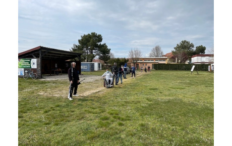 Les entraînements continuent au stade Claude PITOU