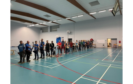 Entraînements suivis par de nombreux archers le lundi 18 octobre 2021