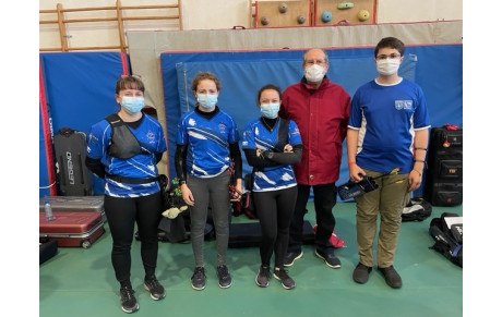 Championnats salle jeunes Départementaux à Paron
