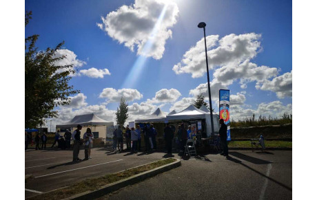 Succès du stand archers Senons le samedi 17 septembre à DECATHLON pour l'animation VITALSPORTS