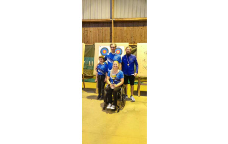 Les Archers de Sens à la compétition salle d'Auxerre les 15 et 16 octobre 2022