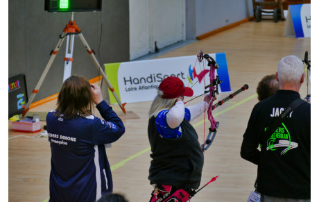 Championnats de France salle Para Tir à l'Arc ce week-end à Ste Geneviève des Bois  (91)