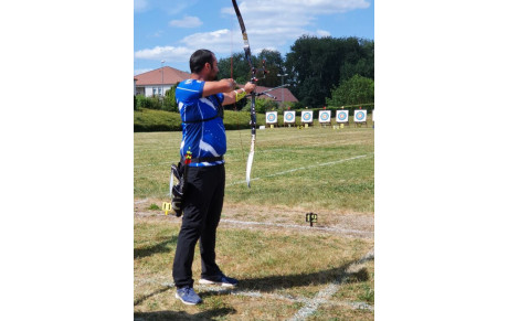 Notre équipe Hommes arc classique à Besançon ce week-end en DRE